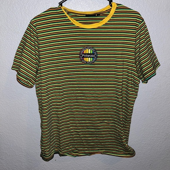 Polaroid Men's Multicolor Striped Tee - Picture 1 of 4